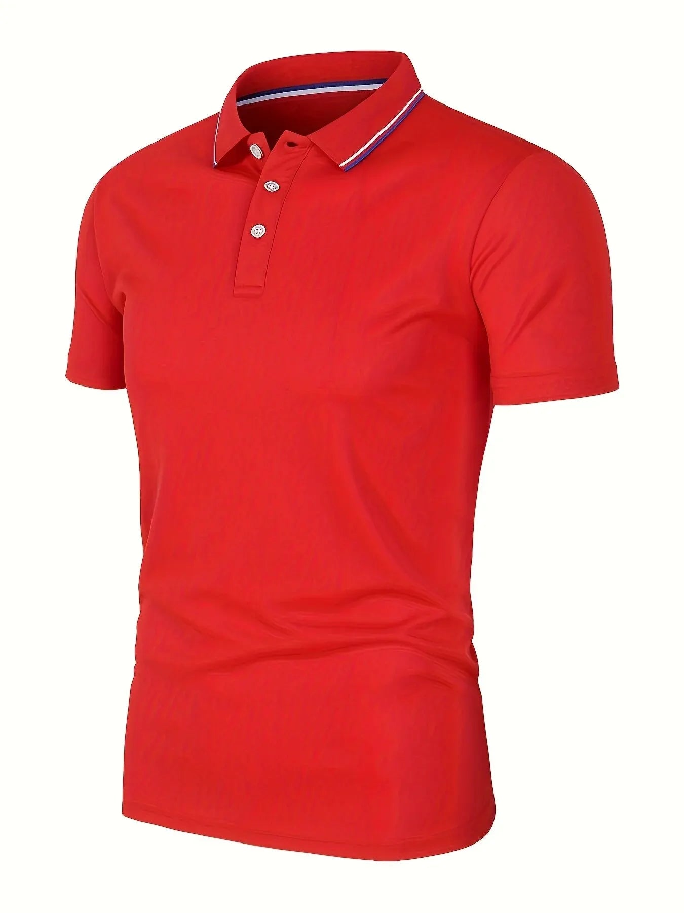 Men's Premium Polo Shirt - Breathable Casual Short Sleeve