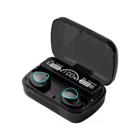 TWS Wireless Earbuds with Power Bank Charging Case – Sport & Gaming Bluetooth Headphones
