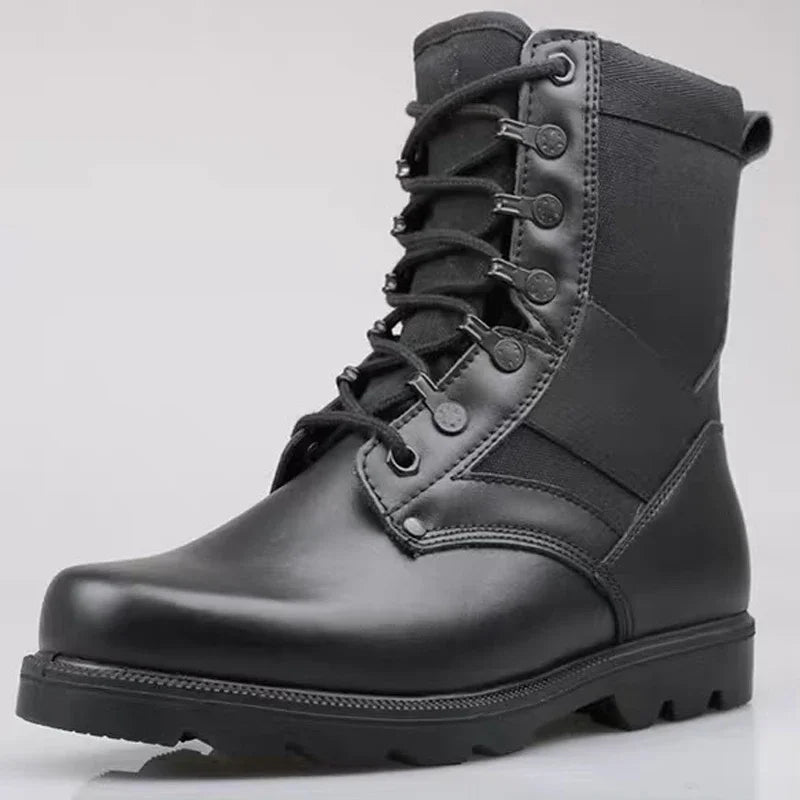 Men's Tactical Combat Boots - Winter Military Hiking Boots