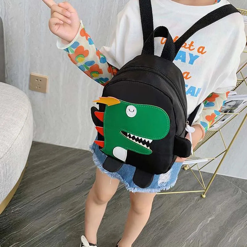 Kids Dinosaur Backpack – High Capacity Nylon School Bag