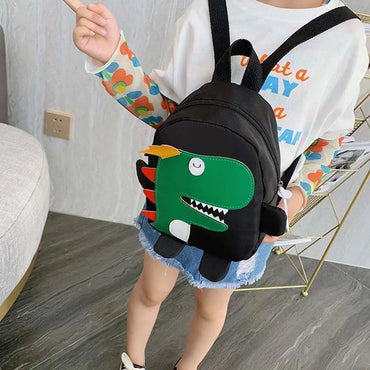 Kids Dinosaur Backpack – High Capacity Nylon School Bag