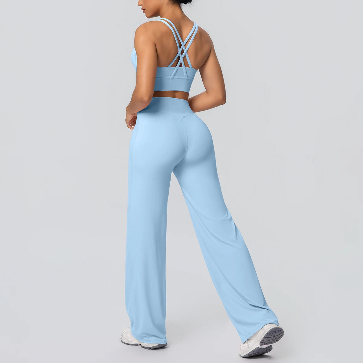 Conjunto Yoga Mujer Premium - Tecnología Naked Feel Ultra Cómodo | Gym & Running