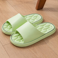 Men Trend New Summer Slippers Soft Non-slip Sole Cloud Sandals for Home Beach Indoor Outdoor