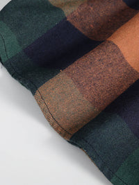 Men's Vintage Plaid Flannel Shirt | Loose Fit Casual Long Sleeve | S–XXL