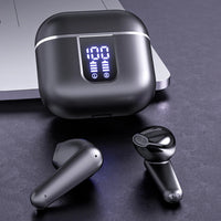 GREATWALL  New High-end Temperament Wireless Bluetooth 5.3 Headphones, Smart Digital Display, Wireless 5.3 HIFI High-fidelity