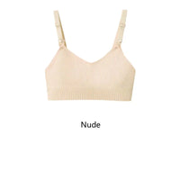 Wire-Free Nursing Bra | Supportive Gathering Breastfeeding Bra for Women