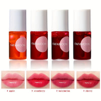 Fruity Lip Tint Water Gloss – Moisturizing Waterproof Liquid Lipstick | High Pigment Long-Lasting Non-Stick
