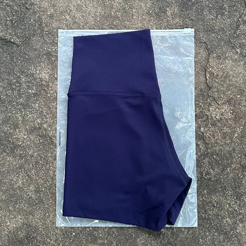 Shorts Deportivos Mujer Cintura Alta - Yoga Gym Running con Efecto Levanta Glúteos