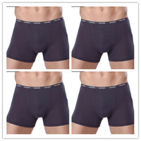 Men's Bamboo Boxer Shorts – 4-Pack Soft & Breathable Underwear (L–XXXL)