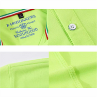 Men's Short Sleeve Polo Shirt — Breathable, Solid Color, Smart Casual Fit