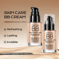 BB Foundation Cream — Moisturizing, Waterproof, Full Coverage, Natural Finish