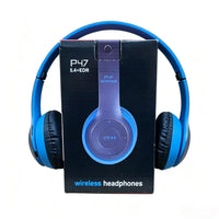 Wireless Bluetooth 5.0 Headphones – Foldable Over-Ear Headset | TF Card + Wired Mode | Universal Compatibility
