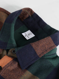 Men's Vintage Plaid Flannel Shirt | Loose Fit Casual Long Sleeve | S–XXL