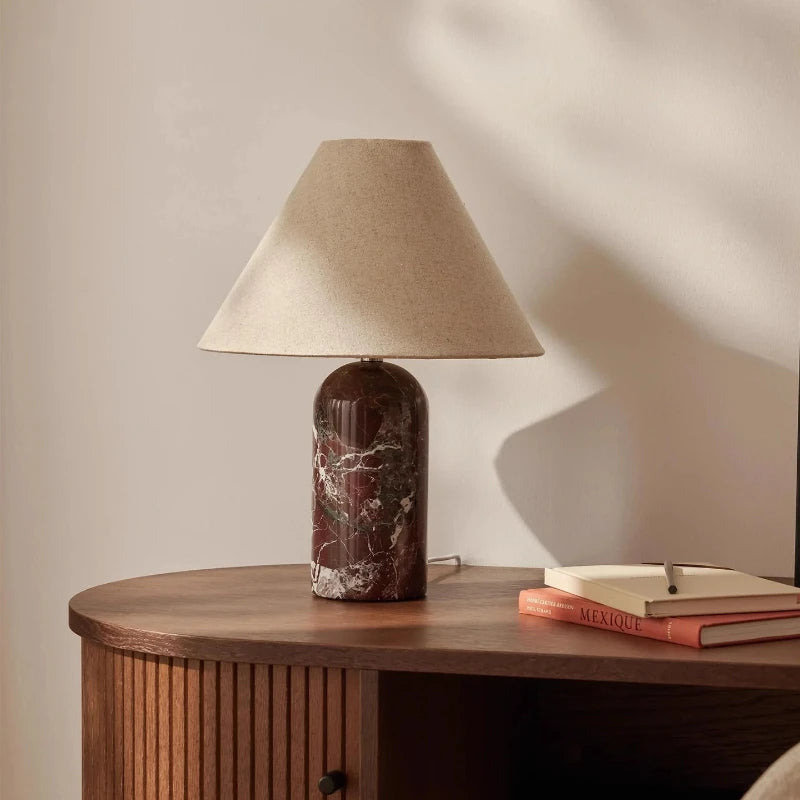 Marble Table Lamp - Scandinavian Design
