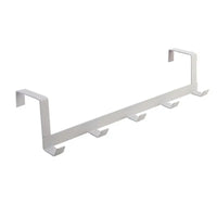 5-Hook Over-the-Door Organizer Rack | Clothes, Coats, Towels & Hats Hanger