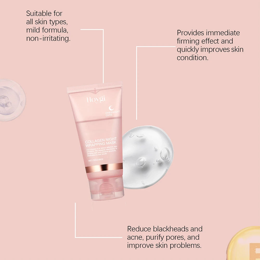 Ms.Dear Collagen Peel-Off Face Mask + Jelly Cream Set – Anti-Aging, Hydrating & Firming Korean Skincare