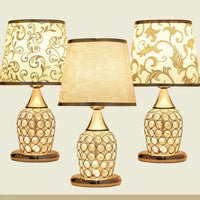 Crystal Table Lamp - Modern Bedroom Lighting