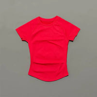Women's Quick-Dry Sport T-Shirt – Short Sleeve Breathable Top for Yoga, Gym & Running | Slim Fit Activewear