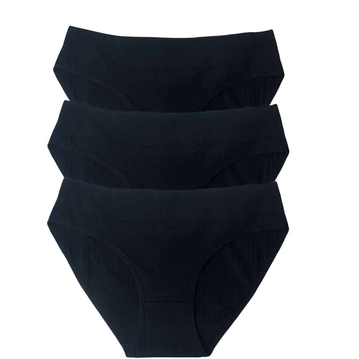 Set de 3 Panties de Algodón - Ropa Interior de Talle Bajo M-XL