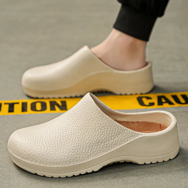 Zuecos de Jardín Impermeables Unisex - Sandalias Antideslizantes para Chef, Trabajo y Exteriores