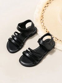Sandalias Tejidas a Mano para Niños - Suela Gruesa y Suave | Tallas 26-36