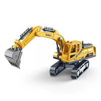 Excavadora de Juguete con Inercia - Camión de Construcción Educativo para Niños y Niñas