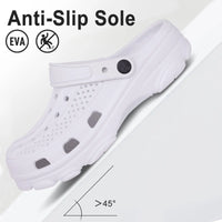 Evshine Classic Garden Clogs - Arch Support Perforated Beach Sandals
