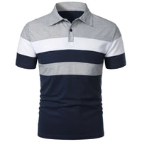 Men's Luxury Polo Shirt | Breathable Short Sleeve Business Casual Tee S–6XL