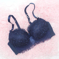 Women's Lace Push-Up Bralette — Wire-Free, Floral, Plus Size Available