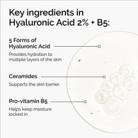 Hyaluronic Acid Serum 2% + B5 with Ceramides – Deep Hydration & Anti-Aging Face Serum 30ml