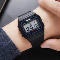 SKMEI 2042 Men's Military Digital Watch – LED, Waterproof, Chronograph, Alarm