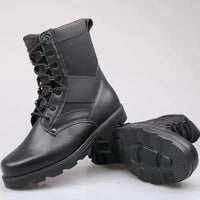 Men's Tactical Combat Boots - Winter Military Hiking Boots