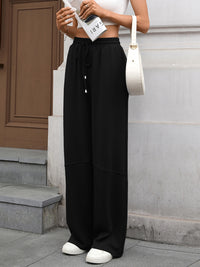 Women s Winter Warm Fleece Lined Jogger Pants with Adjustable Drawstring Waist and Pockets for Cold Weather Comfort