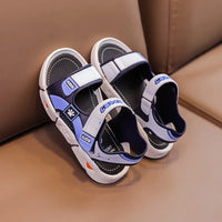Kids Cartoon PVC Beach Sandals - Soft Sole Anti-Slip Summer Shoes