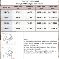 French Triangle Front-Closure Push-Up Bra | Wireless Seamless Lingerie