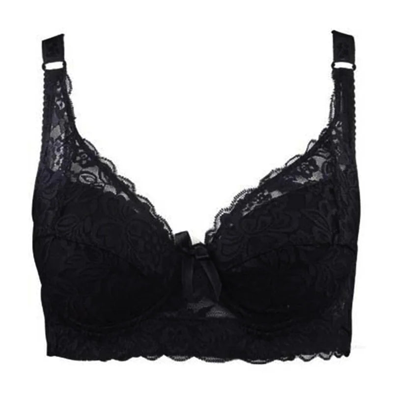 Sostén Push Up Tallas Grandes con Encaje - Bra Copa D 42D-46D (80CD-105CD)