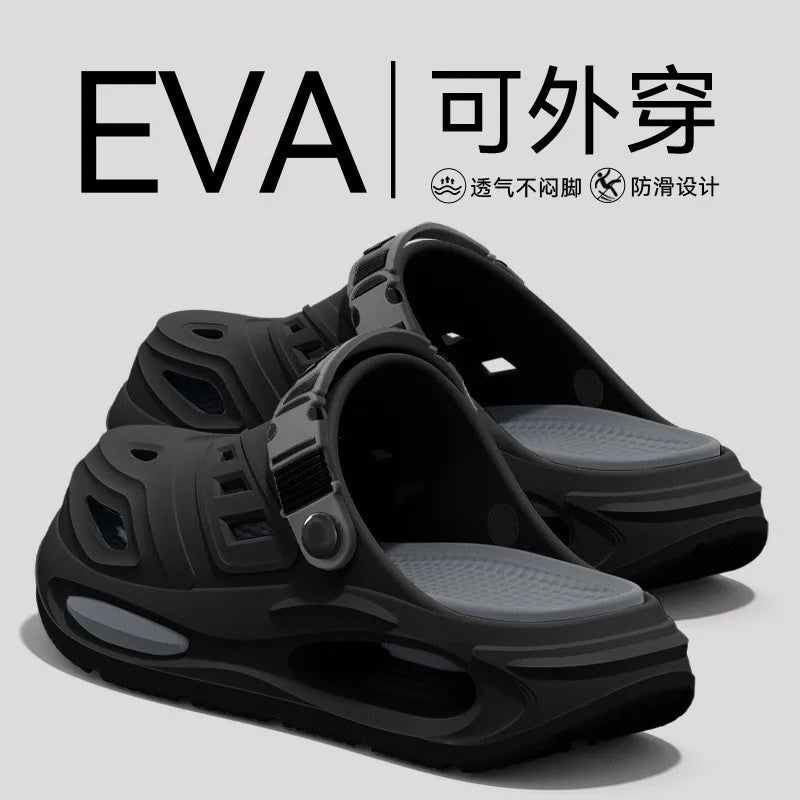 Men's Breathable EVA Clogs - Non-Slip Beach & Garden Sandals