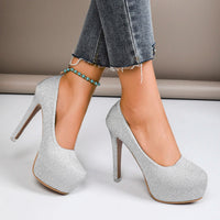 Women Pumps Stiletto Sexy High Heels Women 2024 New Summer Casual Plus Size Pumps Platform Luxury Wedding Shoes Zapatos De Mujer