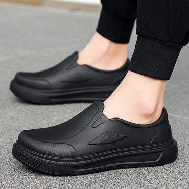 Zuecos de Chef para Hombre - Antideslizantes, Resistentes a Aceite y Secado Rápido | Tallas Grandes