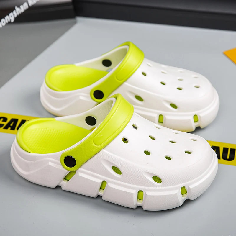 Sanzoog Platform Garden Clogs - 5cm Thick Sole Comfort Sandals