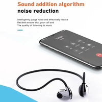 Workout Wireless Headphones Stereo Open Ear Air Conduction Headphones Long Standby Time Sweatproof Clear Calls For Sports