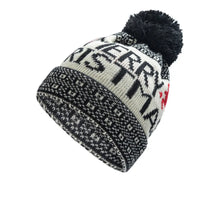 Gorro de Invierno con Copos de Nieve y Pompón - Beanie de Lana Tejida para Pareja