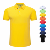 Men's Short Sleeve Polo Shirt — Breathable, Solid Color, Smart Casual Fit