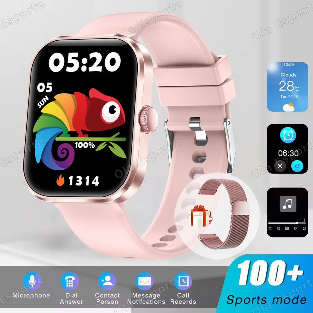 Outdoor Sport Smart Watch | 1.83" GPS Alexa Bluetooth Calling Heart Rate Blood Oxygen Waterproof Smartwatch