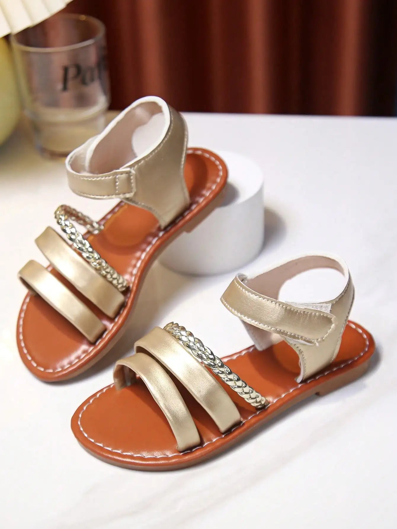 Sandalias Tejidas a Mano para Niños - Suela Gruesa y Suave | Tallas 26-36