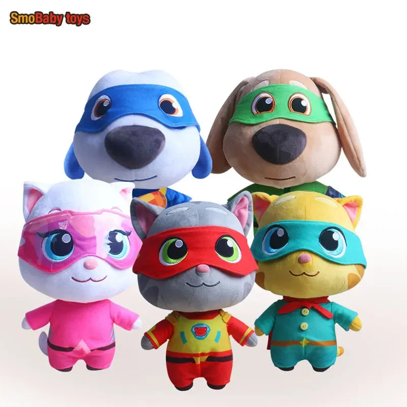 Talking Tom Hero Series Plush - 28cm Kawaii Collectible Dolls