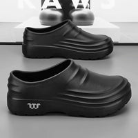 Zapatos de Chef Antideslizantes y Antigrasa - Zuecos Profesionales Unisex para Cocina