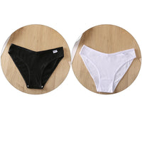 Set de 2 Panties de Algodón Hipoalergénico Talle V Plus M-4XL
