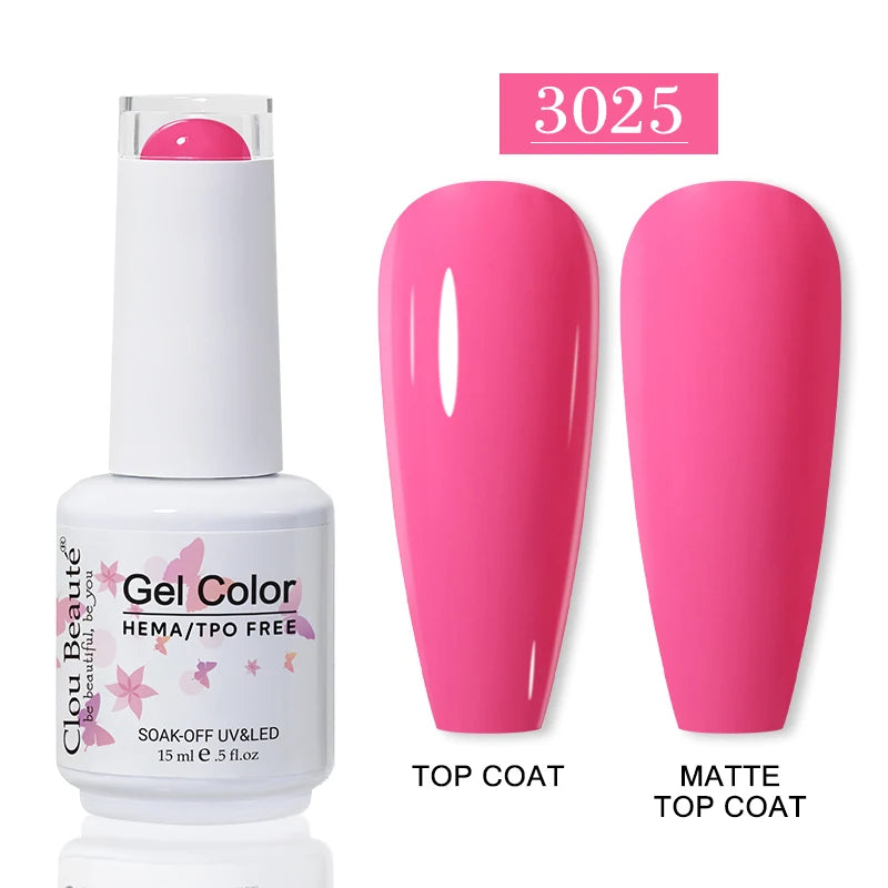 No-Wipe Top Coat & Sticky Base Coat UV Gel Polish — Long-Lasting, MSDS Certified, 15ml