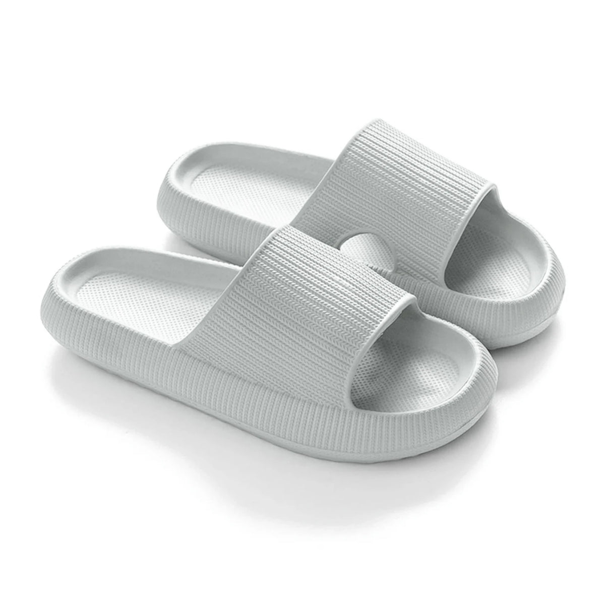 Thick Sole Cloud Slippers Women Men,Large Size,Pillow House Slippers Shower Sandals,Indoor Bathroom Slides,Lightweight,Non-Slip